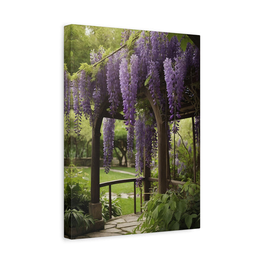 Cascading Elegance - The Enchantment of Wisteria