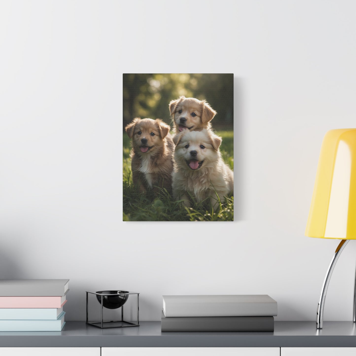 Puppy Paradise - Portrait of Playful Pups