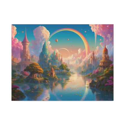 Rainbow Haven - A Dreamy Landscape