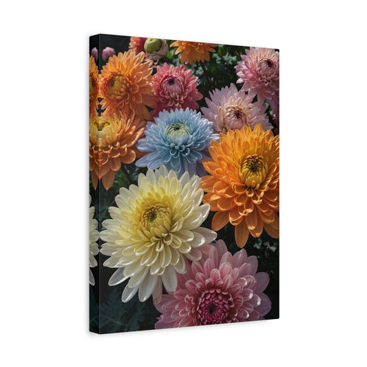 Radiant Reverie - The Majesty of Chrysanthemums