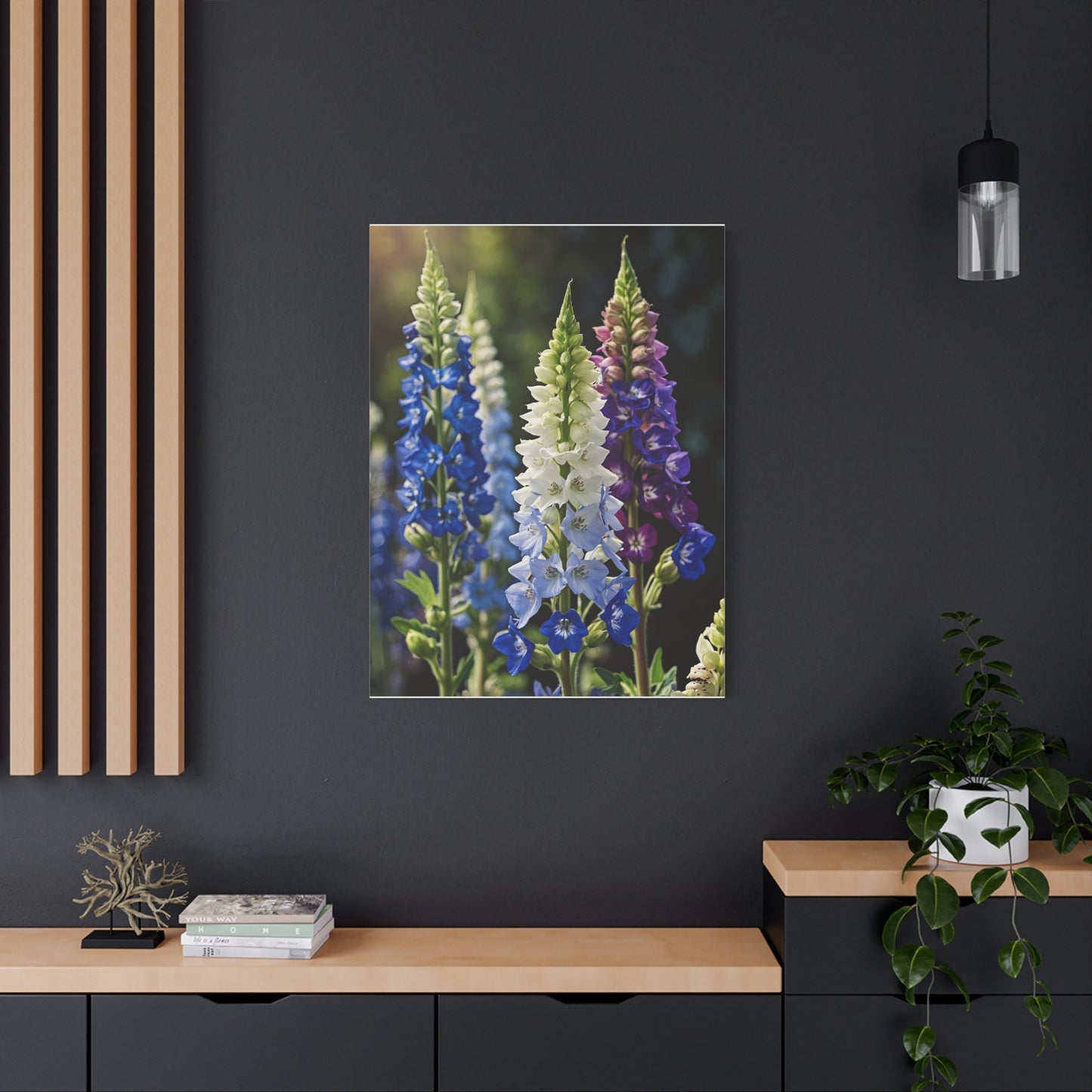 Delphinium Flowers Towering Spires