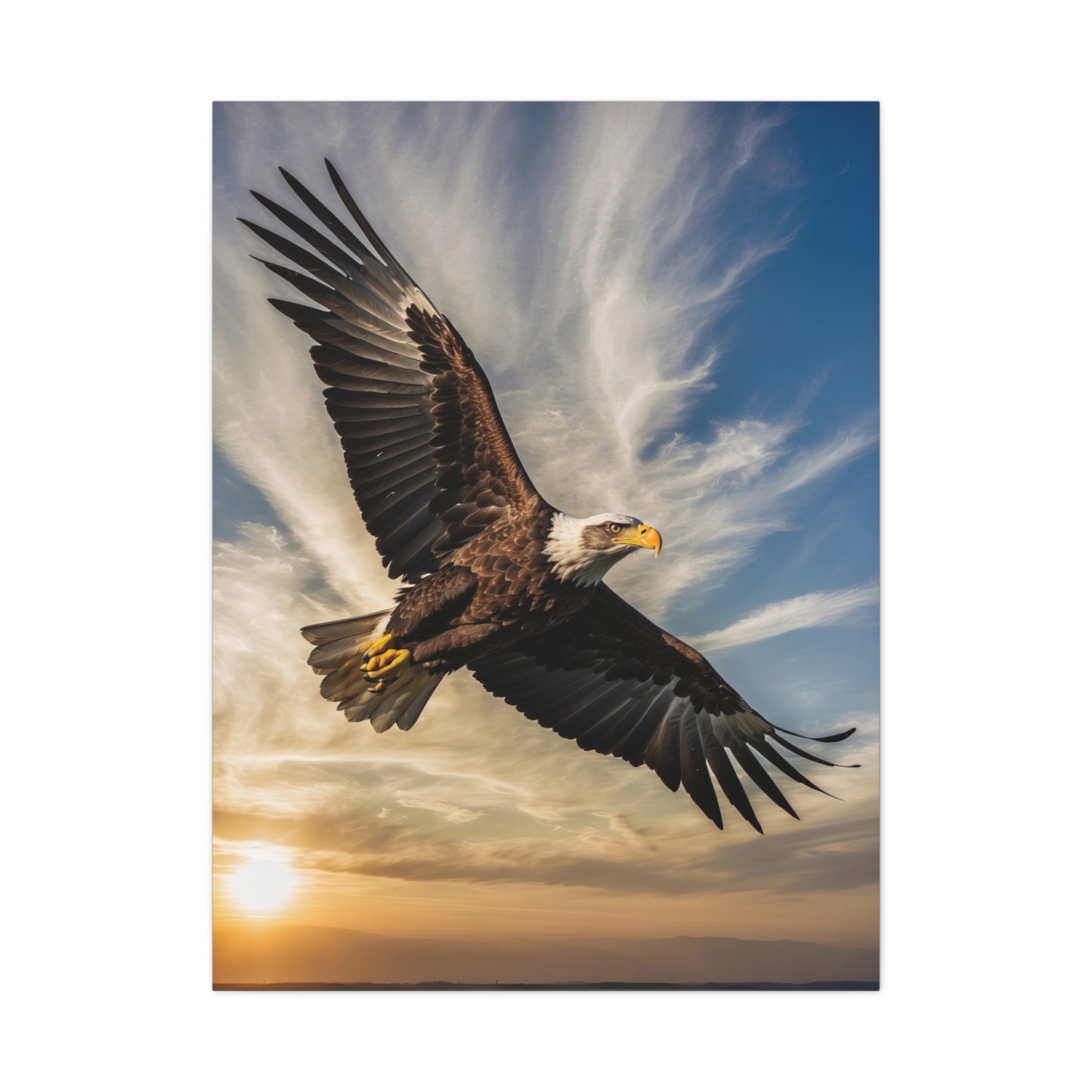 Wings of Liberty - Bald Eagle Soaring