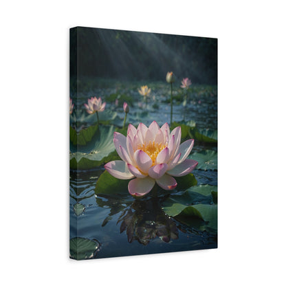 Enlightened Bloom - Lotus Emergence