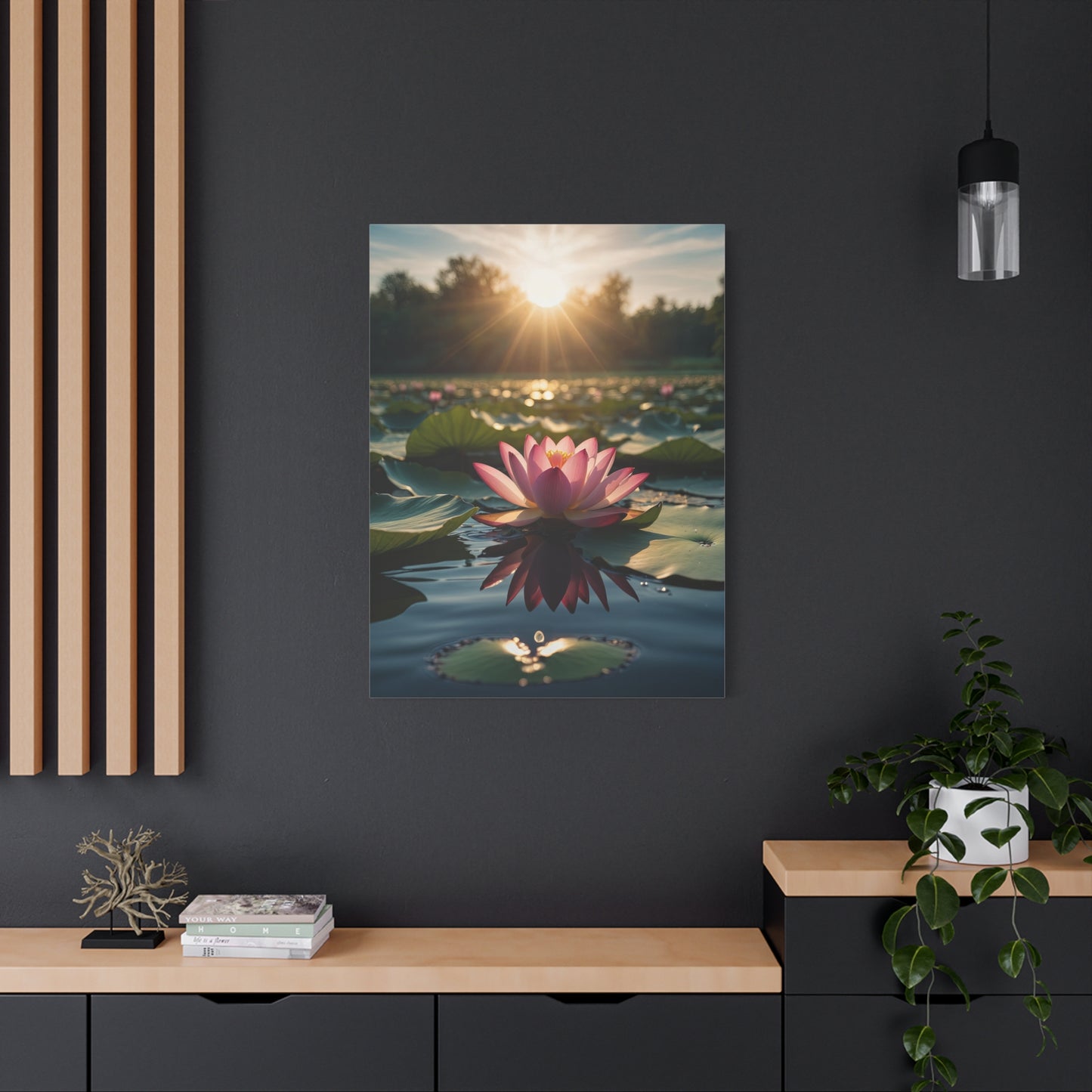 Serenity Blooms - The Elegance of Lotus