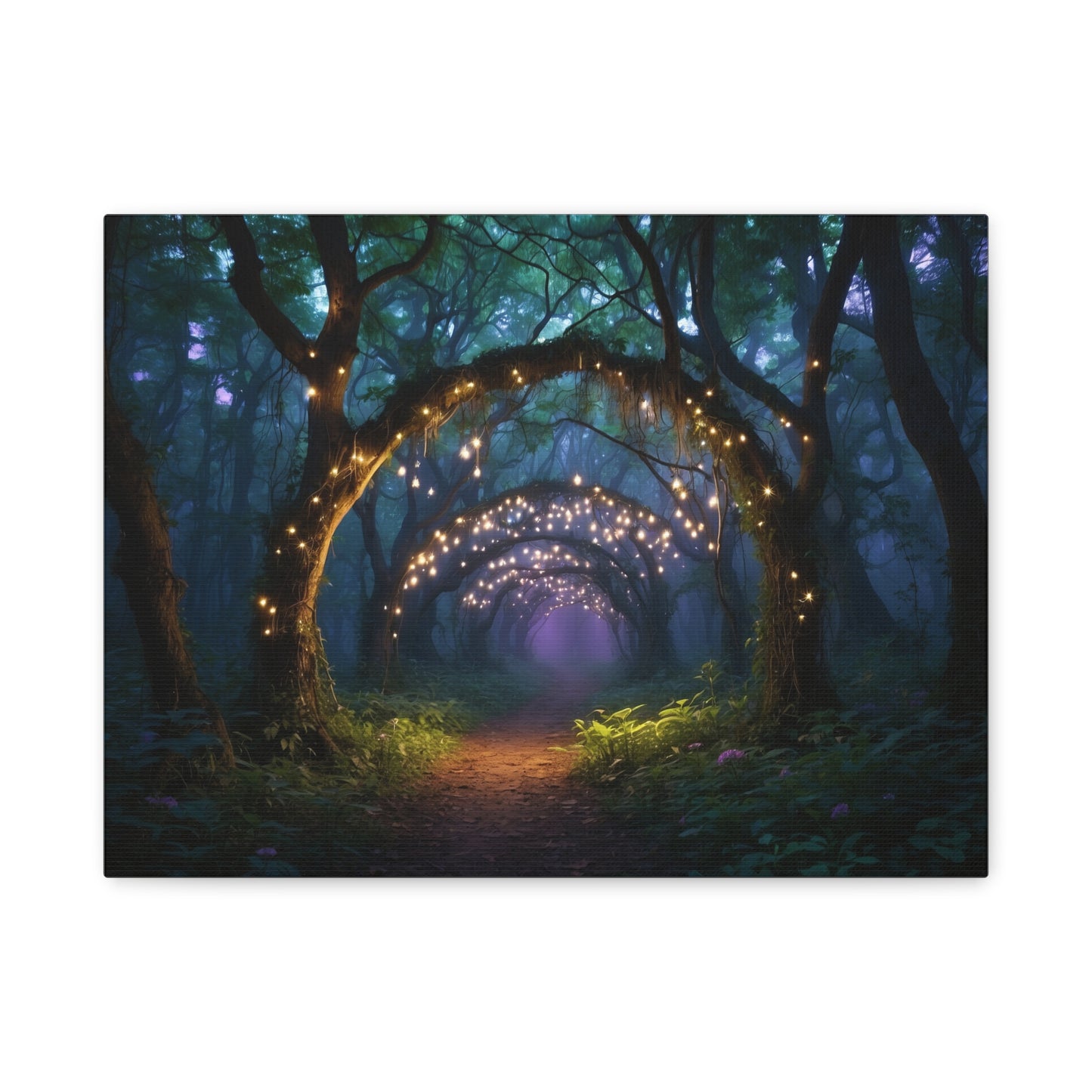 Twilight Enchantment - Illuminated Forest