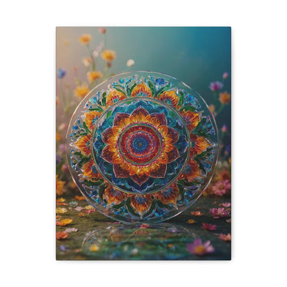 Harmony's Embrace - Vibrant Mandala of Unity and Wholeness